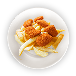Kids Chicken Fillet Bites & Chips 