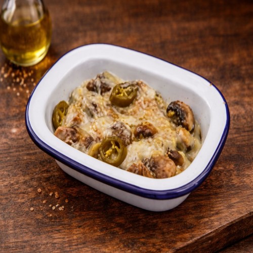 Spicy Garlic Mushrooms 