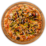 Spicy Veggie Pizza 